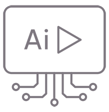 Icone sito – Landing Videa – IS_AI Generative Production